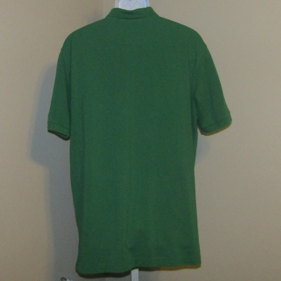 Nautica Polo Green Blue Size Large Short Sleeve - Picture 2 of 6
